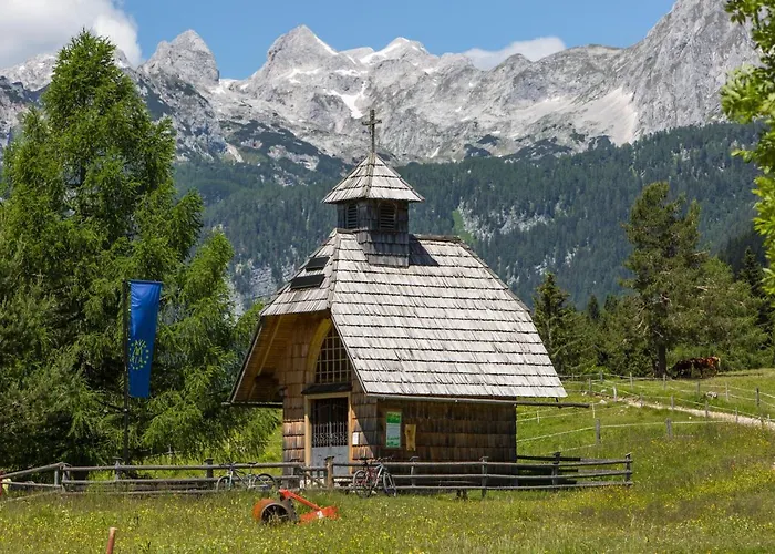 Mountain House Minka シャレー Srednja Vas v Bohinju