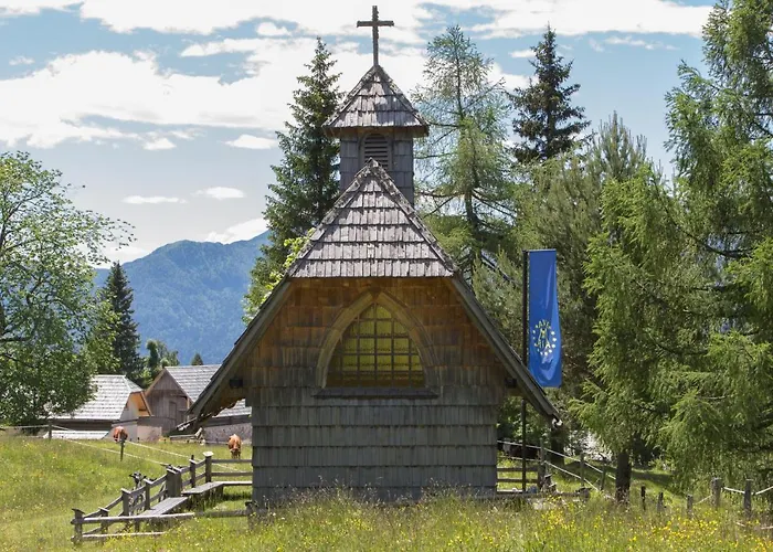 شاليه Mountain House Minka Srednja Vas v Bohinju